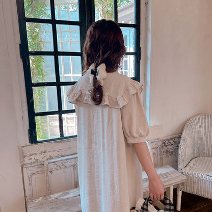 ★Petal Collar シャツドレス