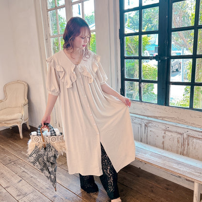 ★Petal Collar シャツドレス