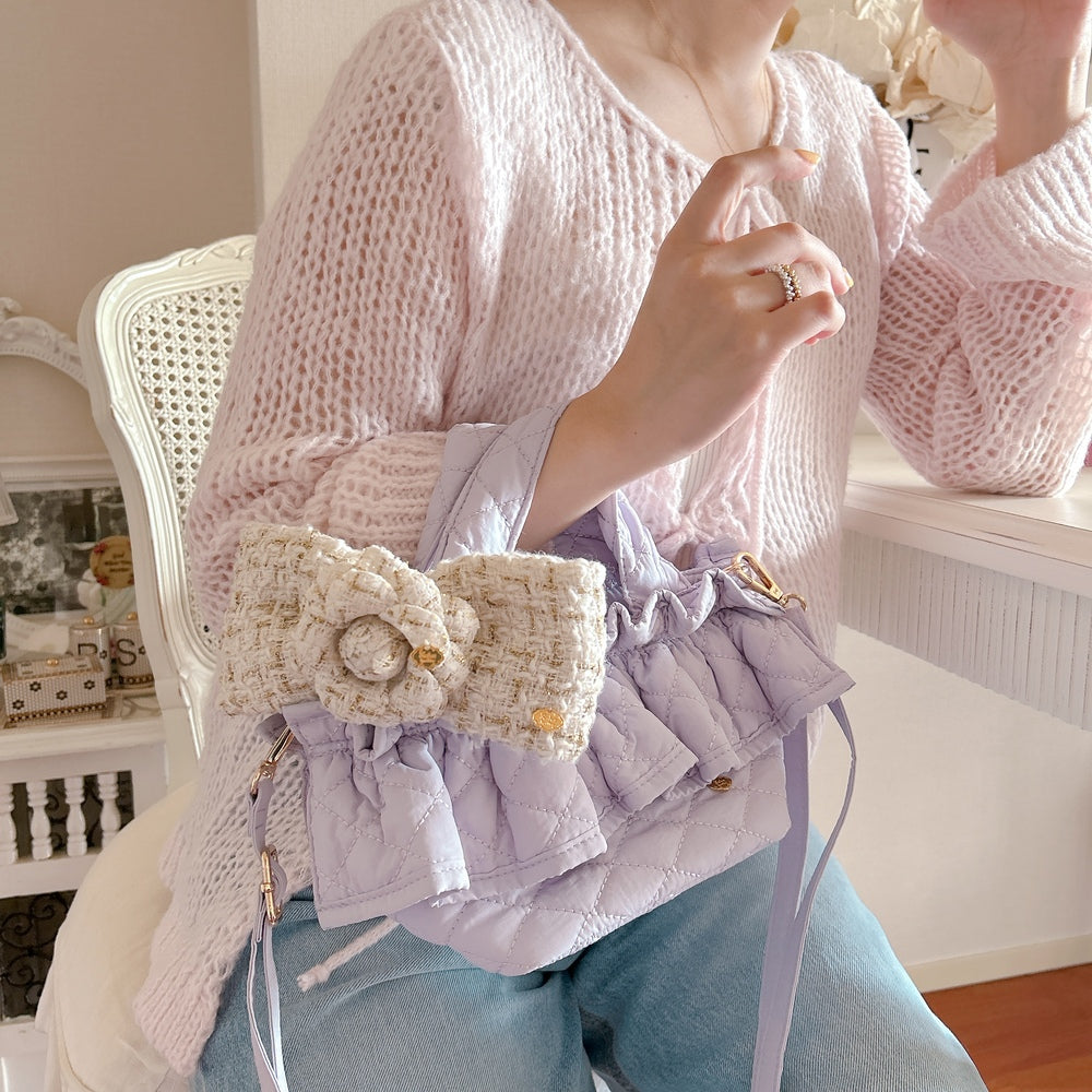 ミニフリルバッグ Quilting Frill Bebe – Saha by elliee