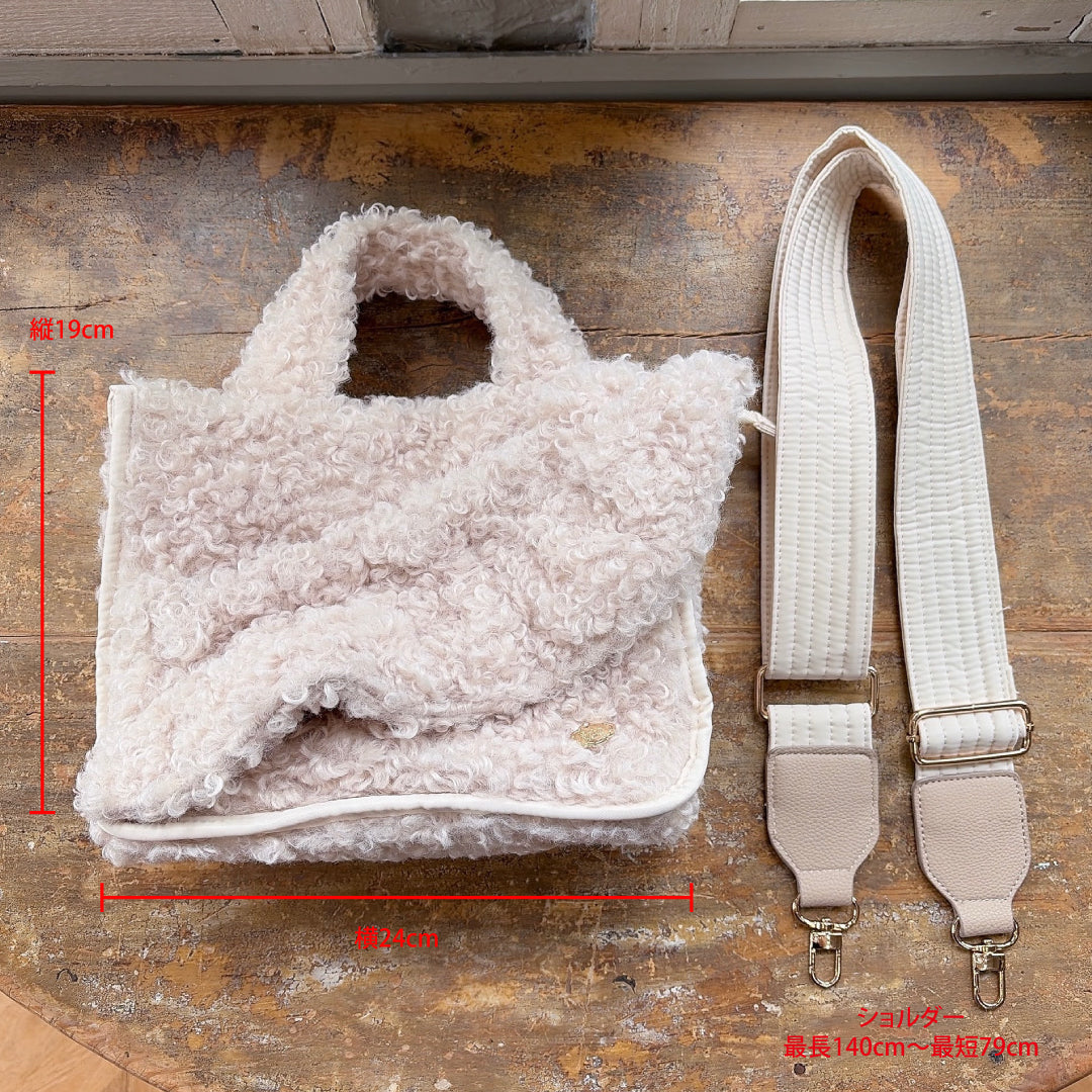 スクエアトート Poodle Frame Tote